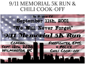 9/11 Memorial 5K Run and Chili Cook-Off Event