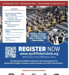 NEW YORK CITY 9/11 Memorial Stair Climb and Run/Walk - 10/19/2025