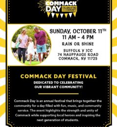 Commack Day Festival October 11 2026 flyer